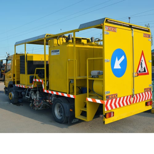 road marking machine