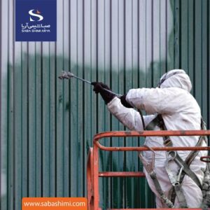 اجرای رنگ صنعتی